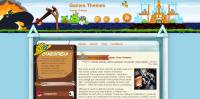 Шаблон  «Angry Birds» для WordPress