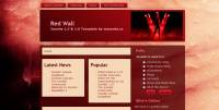 Шаблон «Red Wall» для Joomla
