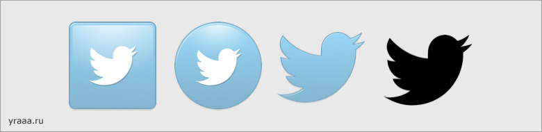 Иконки Twitter: New Twitter Icon