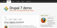 Шаблон «Corolla» для Drupal