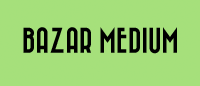 Шрифт Bazar Medium